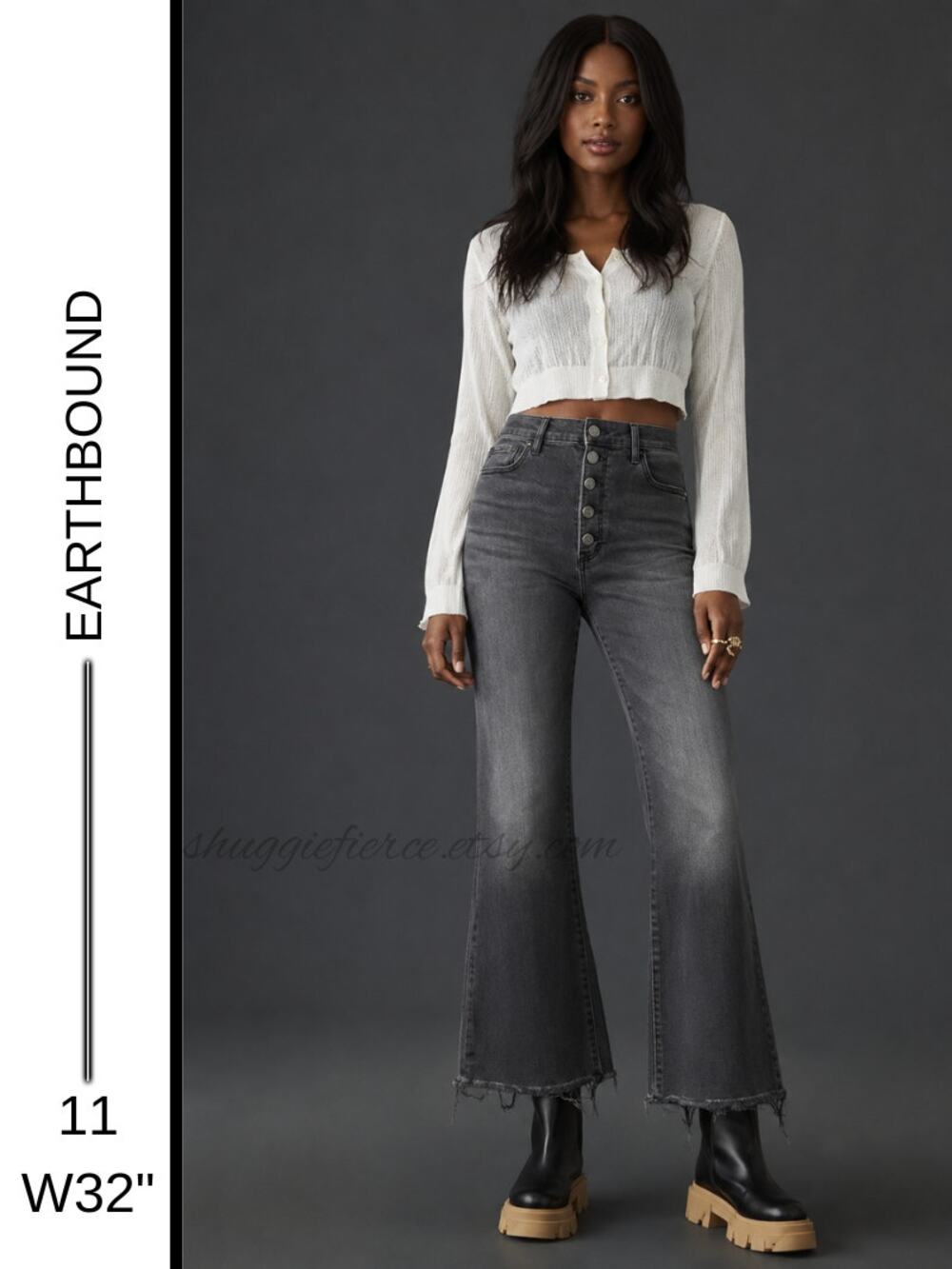 MSRP: $59.95 | ✨ Earthbound Trading Co. High Rise Flare Jeans Size 31 ✨QUICKSHIP
